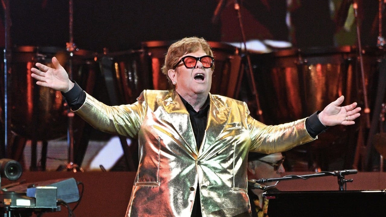 Elton John dio su último concierto en Estocolmo, Suecia