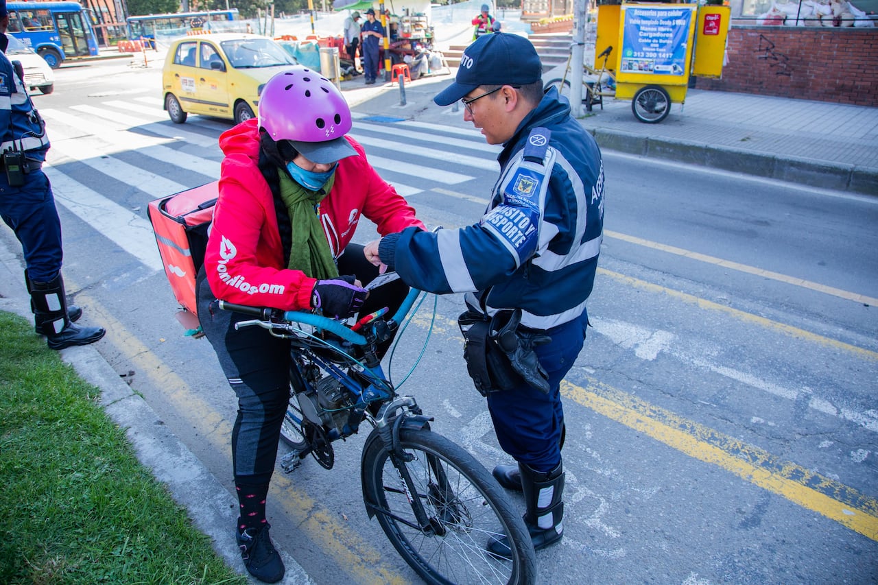 Los agentes de tránsito han hecho operativos en contra de los ciclomotores en la ciudad.