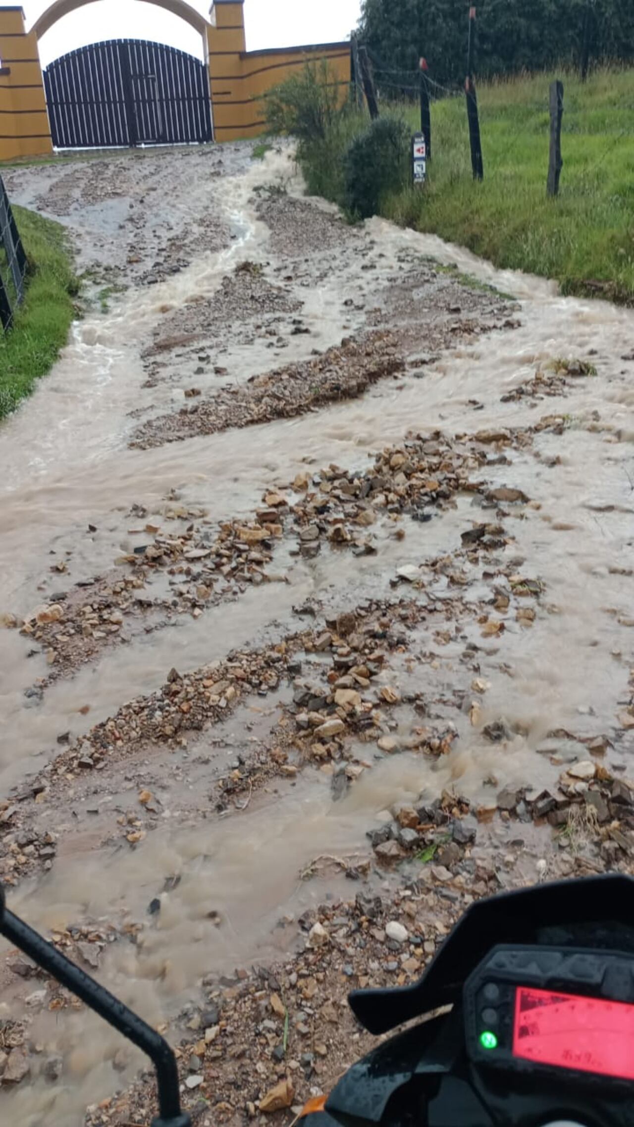 Emergencia por lluvias en Cundinamarca.