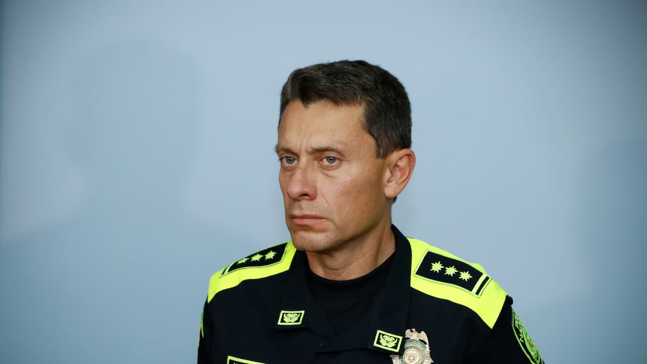 Mayor general Henry Armando Sanabria Cely director de la Policía Nacional