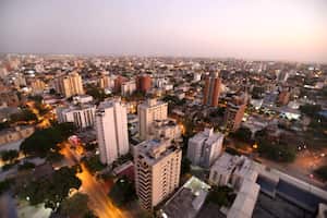 Vista panorámica de Barranquilla.