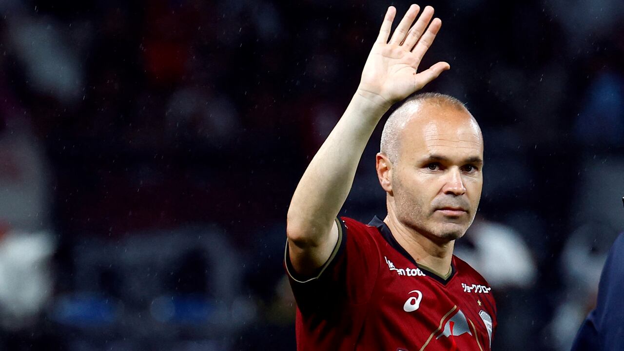 Partido amistoso entre Vissel Kobe y FC Barcelona, por la despedida de Andrés Iniesta.