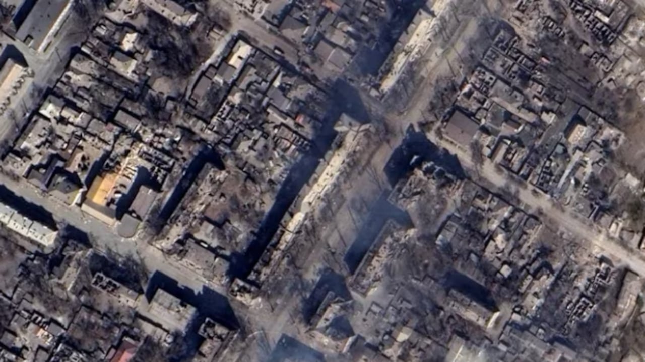 Google Maps actualizó las imágenes que evidencian las consecuencias de la invasión de Rusia a Ucrania.