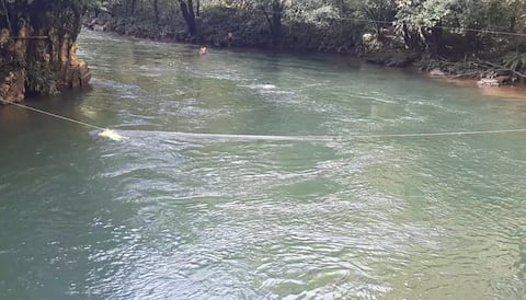 Ocurrió en el cañón del Río Claro, en el municipio de San Luis.