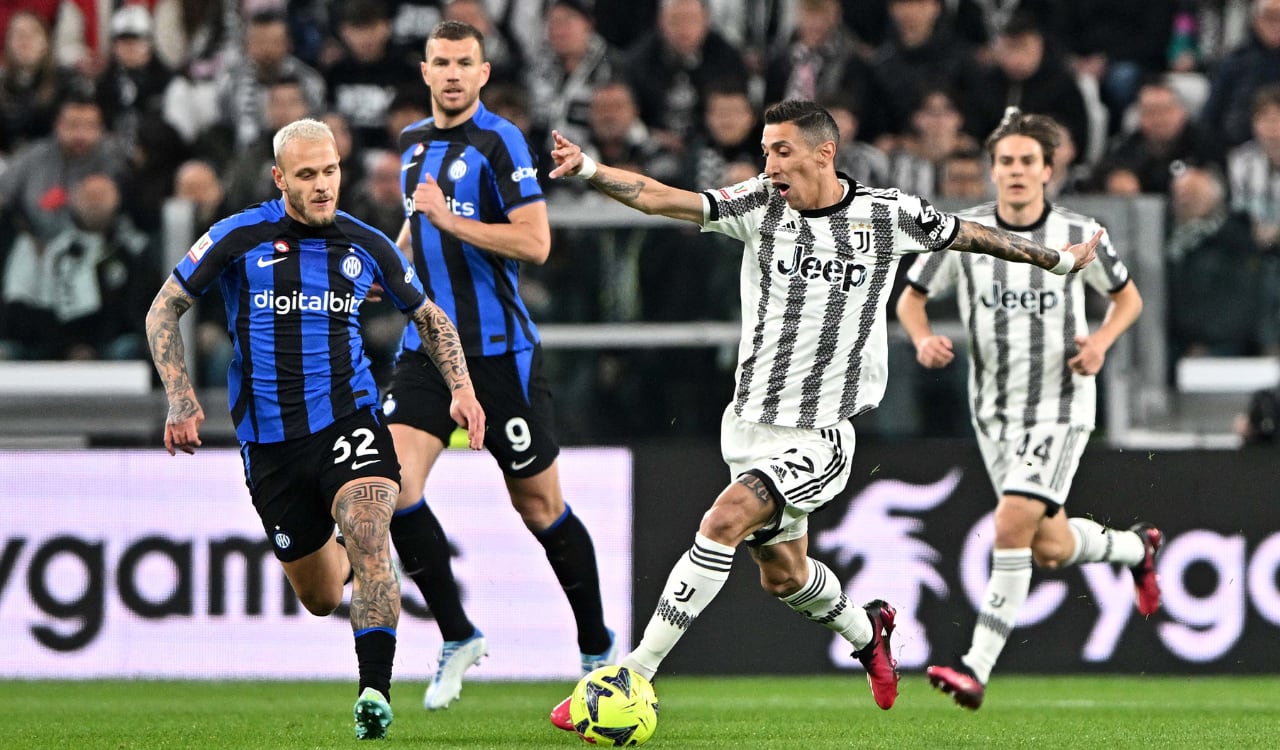 Juventus vs. Inter quedó igualado a falta de la vuelta en Copa Italia.
