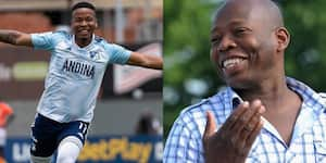 'Tino' Asprilla regaña a Beckham Castro.