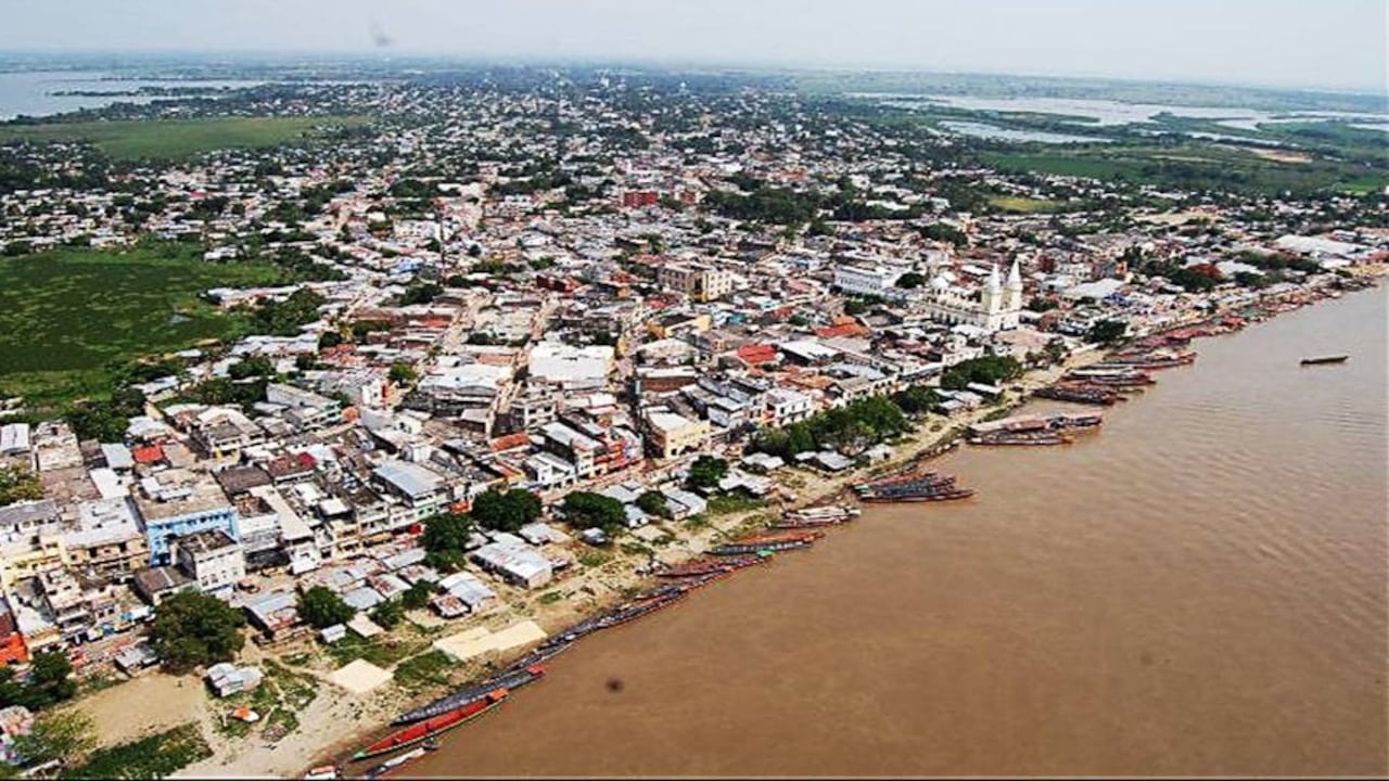 Panorámica de Magangué, centro de Bolívar.