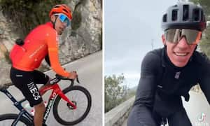 Video de Rigoberto Urán y Egan Bernal se hace viral.