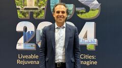 Federico Gutiérrez, alcalde de Medellín, en la Cumbre Mundial de Ciudades Habitables y Sostenibles.