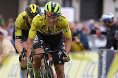 Primoz Roglic ganó la etapa reina del Critérium du Dauphiné