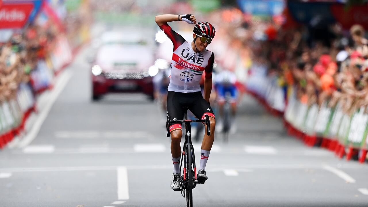En Bilbao, el español Marc Soler ganó la etapa 5 de la Vuelta a España 2022.