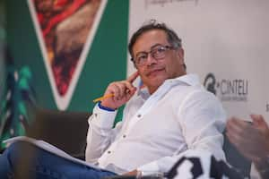 El presidente, Gustavo Petro, participó en el Congreso Nacional de Municipios en Cartagena, en donde propuso eliminar los operadores del ICBF. Foto: Presidencia