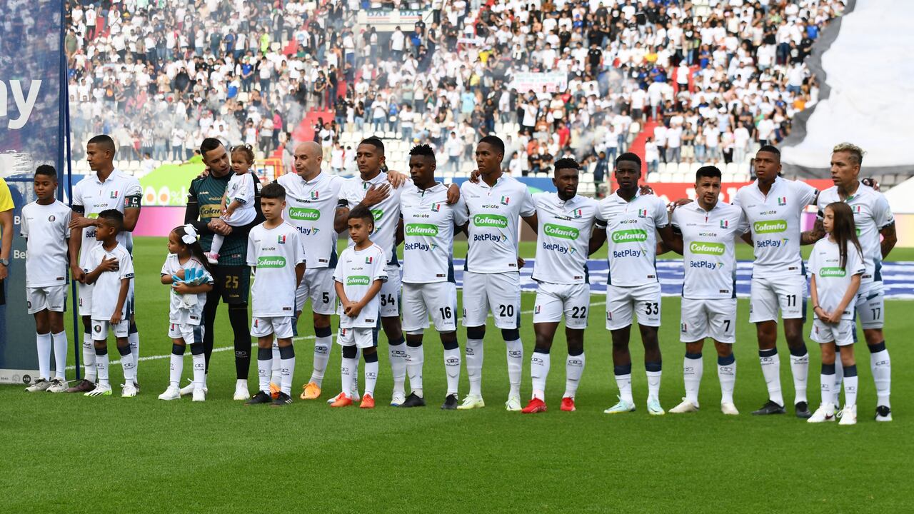 MANIZALES, octubre 01 de 2023. En el estadio Palogrande, el Once Caldas de Manizales se enfrenta al Deportivo Independiente Medellín, en un juego por la fecha 15 de la Liga Betplay 2. (Colprensa - Daniel Ocampo)