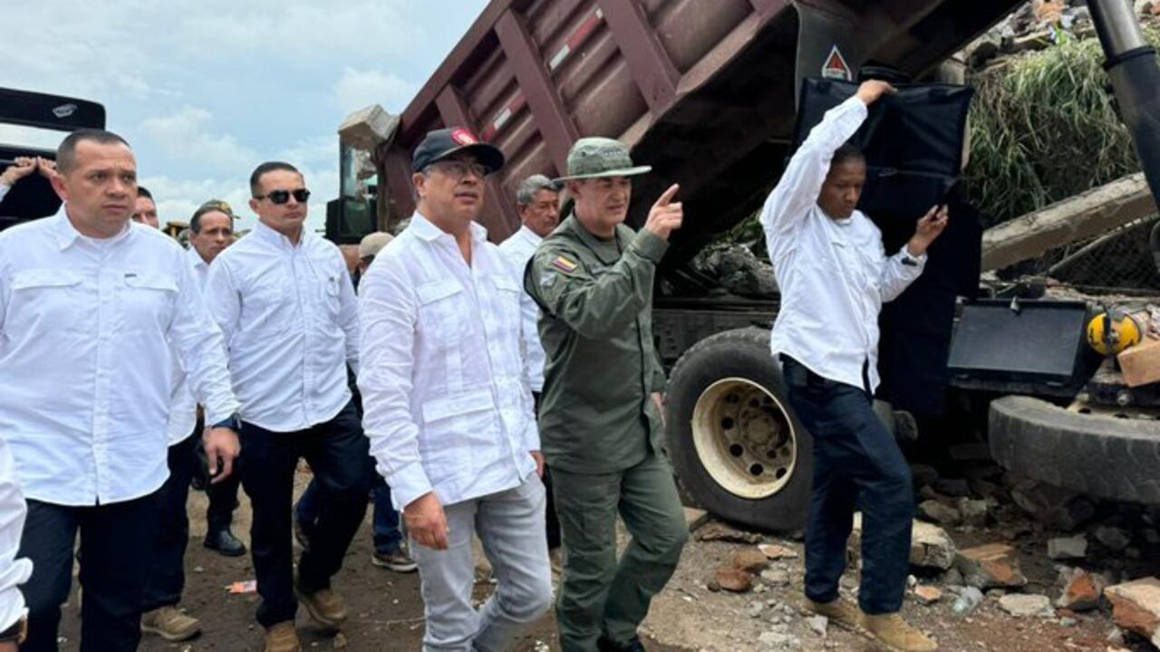 Presidente Gustavo Petro en Morales (Cauca)