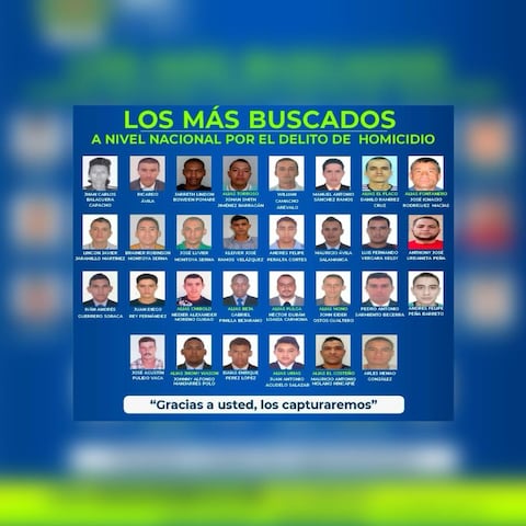 La Policía lanzó su política de los delincuentes más buscados con la que busca frenar la inseguridad en el país.