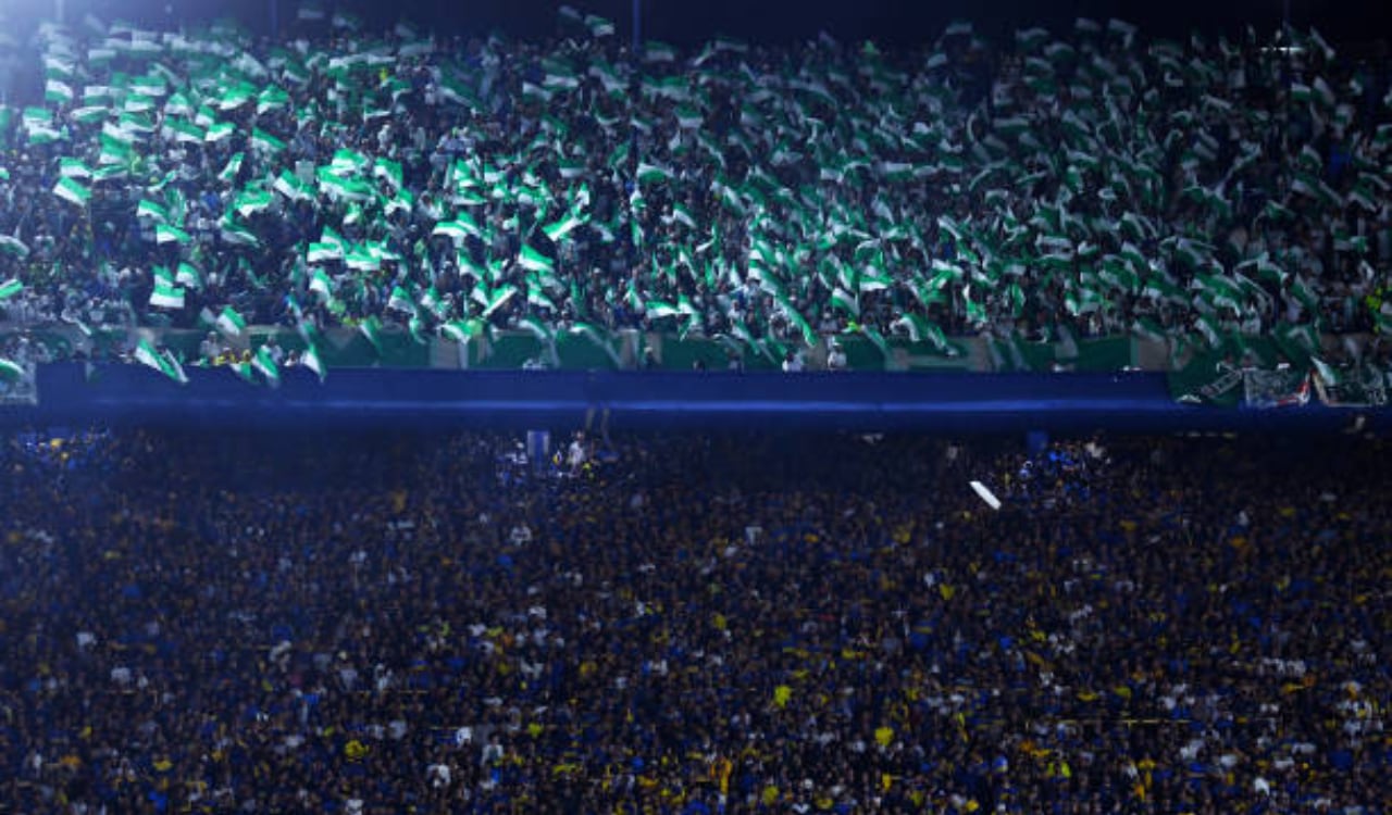 La Bombonera tuvo un colorido marco en el Boca Juniors vs. Palmeiras