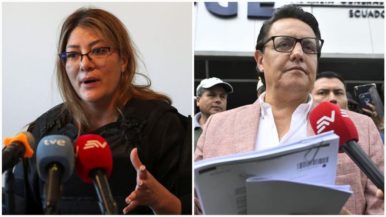 La esposa de Fernando Villavicencio, Verónica Sarauz, acusó a la "mafia política" por la muerte del candidato.