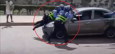 Agentes de tránsito en Cartagena