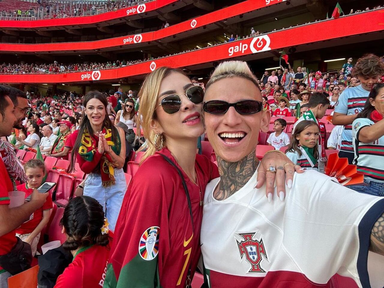 La pareja estuvo en Portugal celebrando el cumpleaños de La Liendra.