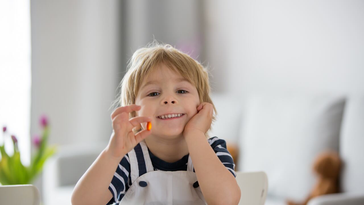 Estas vitaminas son efectivas para los niños.