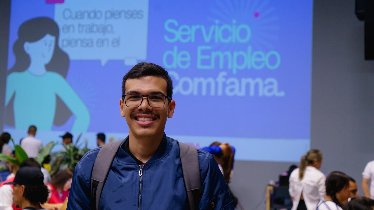 Cristian Urán, participante de la ruta del Servicio de Empleo Comfama