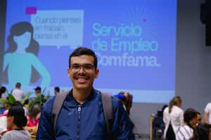 Cristian Urán, participante de la ruta del Servicio de Empleo Comfama