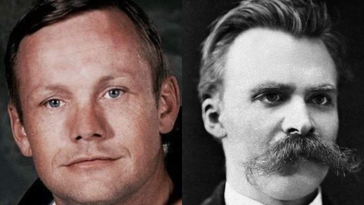 Neil Armstrong y Friedrich Nietzsche