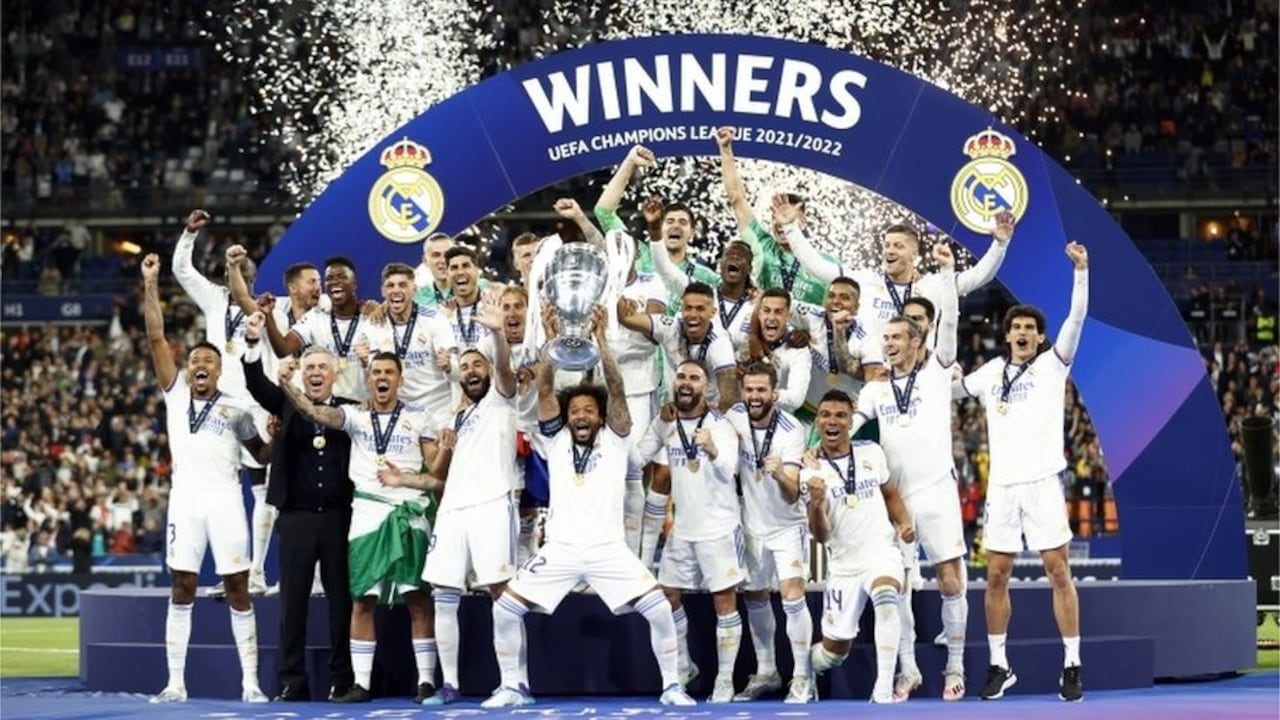 Real Madrid es el equipo que más veces ha ganado la Champions League.