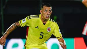Kevin Castaño jugó con la Selección Colombia ante Brasil y Paraguay