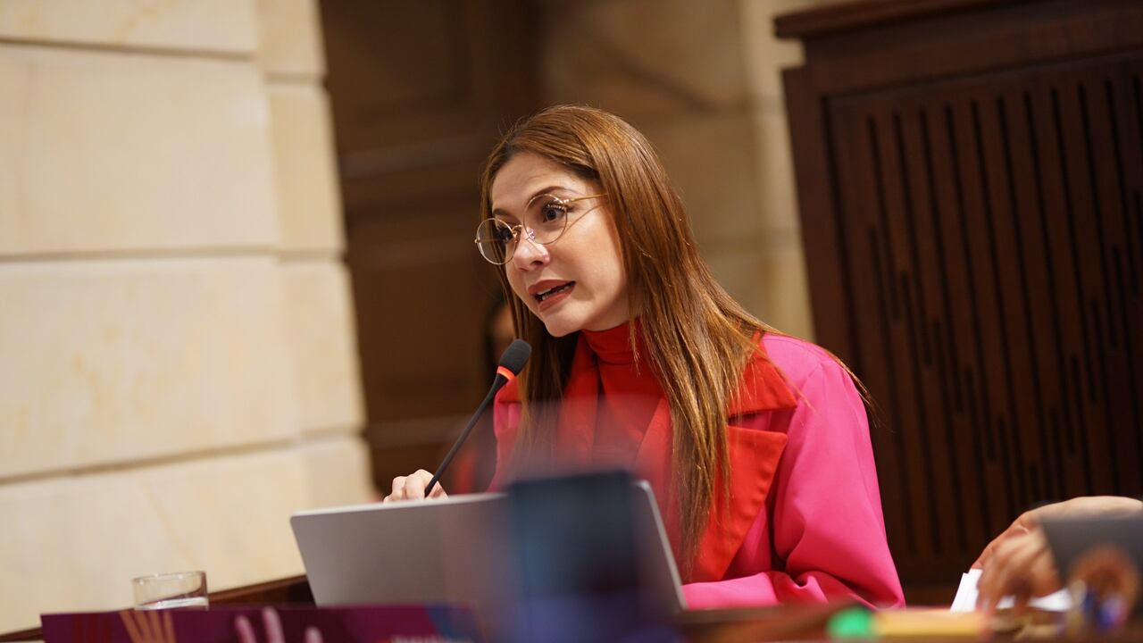 Catherine Juvinao, representante de la Alianza Verde.