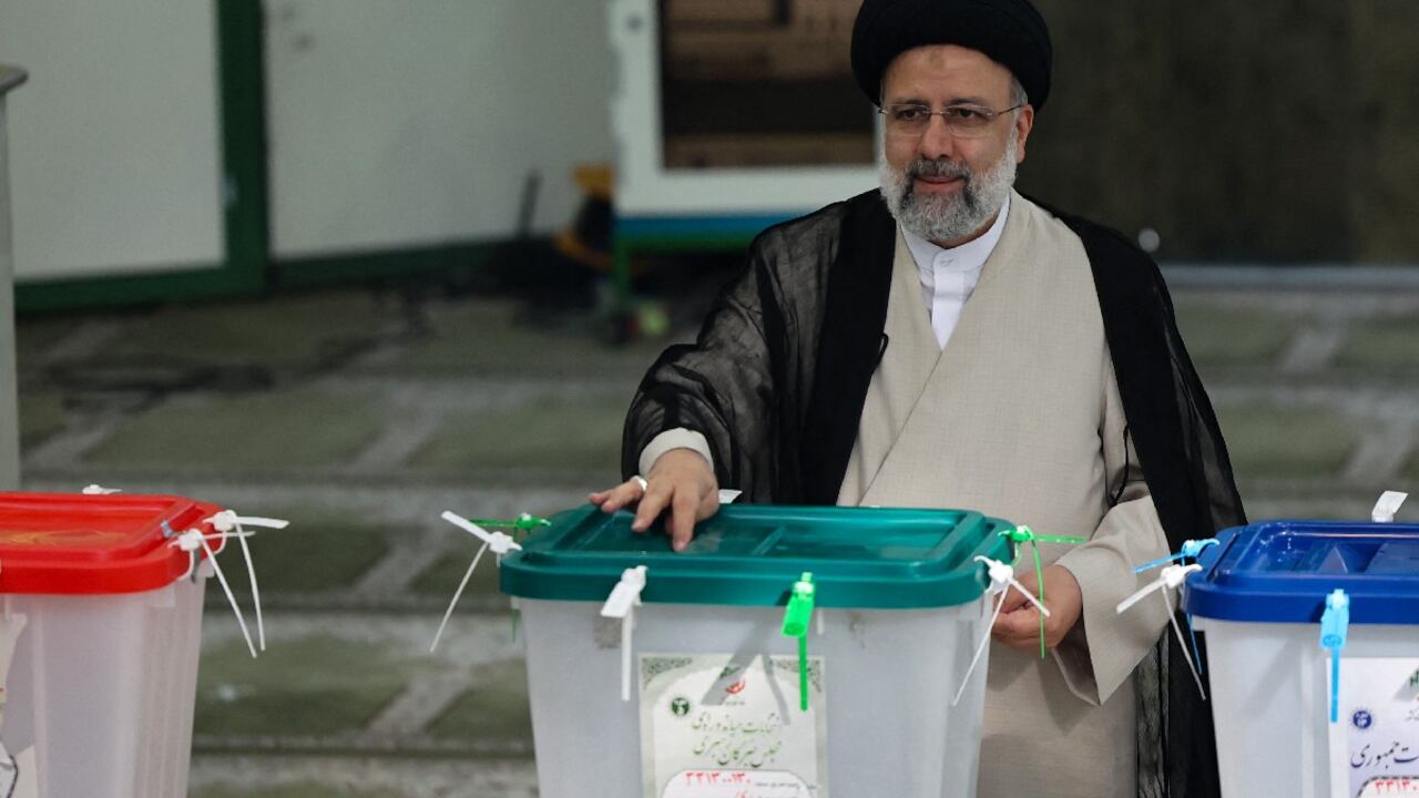 Ebrahim Raisi, candidato a la Presidencia de Irán.