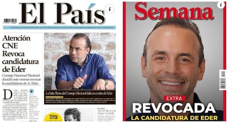 El País de Cali y SEMANA son utilizados para difundir noticias falsas.
