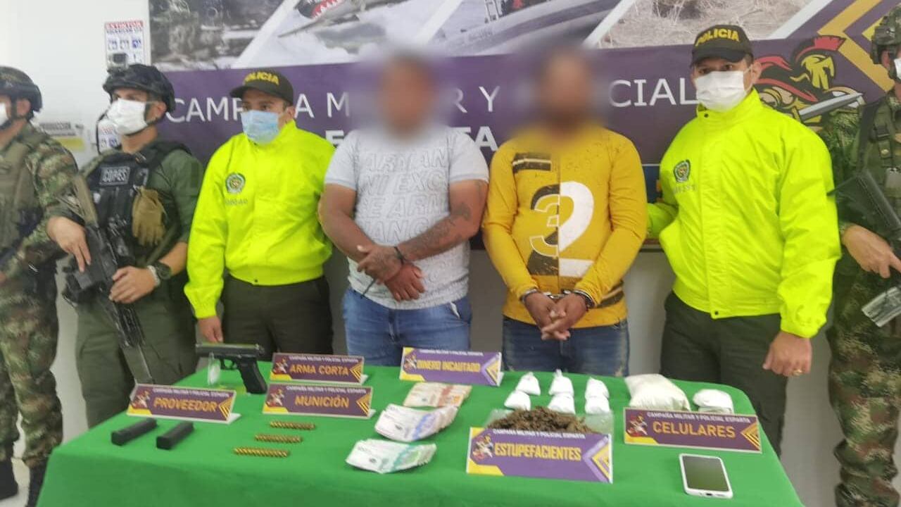 Capturados presuntos integrantes del Clan del Golfo en zona rural de Cúcuta