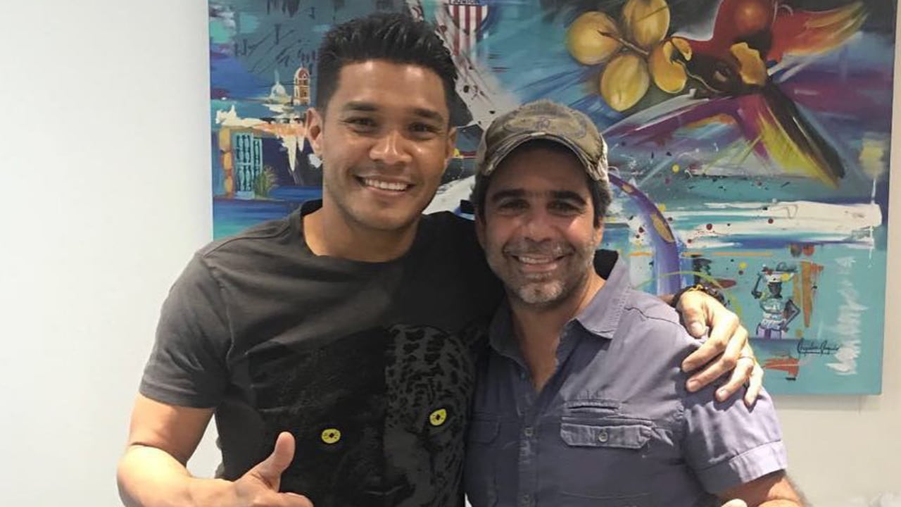 Teo Gutierrez y Alejandro Char, amigos cercanos por la relación de ambos con el Junior