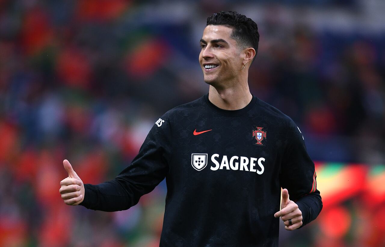 Cristiano Ronaldo, jugador de fútbol portugués