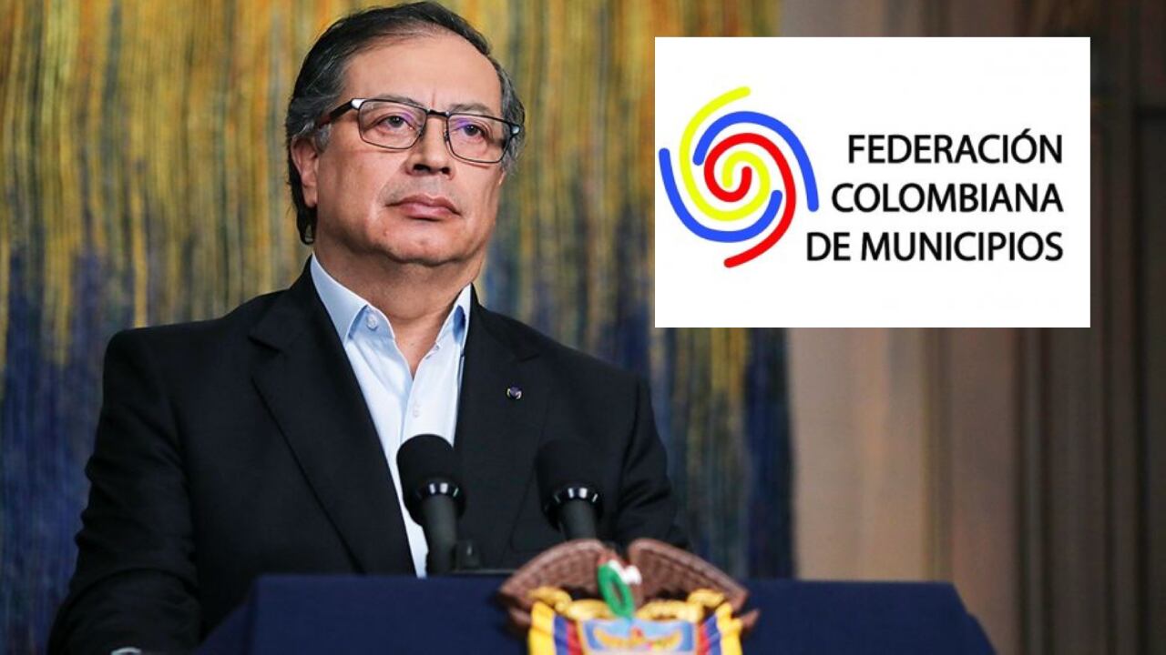 Presidente Gustavo Petro y la Federación Colombiana de Municipios