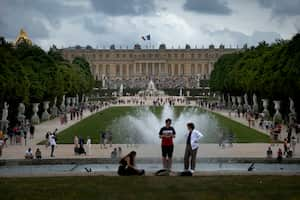 Palacio de Versalles, uno de los lugres evacuados por amenaza de bomba este 14 de octubre en París.