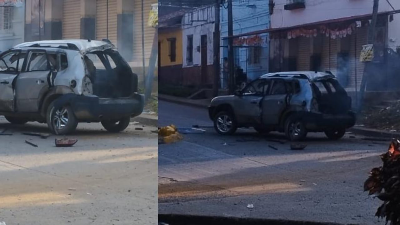 Carro bomba en Jamundí, Valle del Cauca.