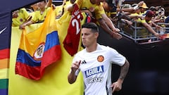 James Rodríguez pasará la línea de los 100 juegos con la Selección Colombia
