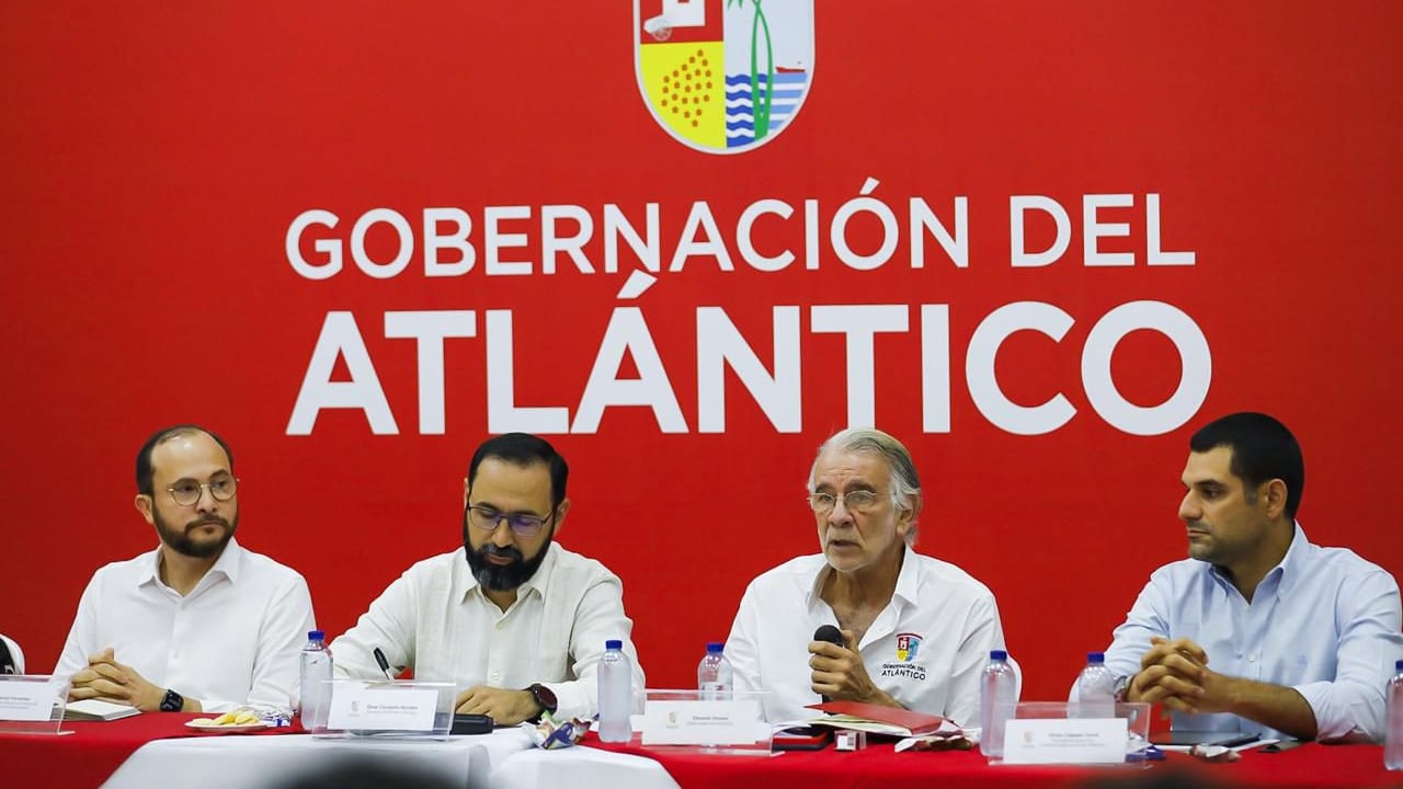 Ministro de Minas en Barranquilla.