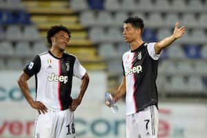 Cristiano Ronaldo y Cuadrado estuvieron en la nómina de Juventus hasta hace un par de años.