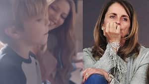 Destapan cómo reaccionó la madre de Piqué al ver a sus nietos en el video de ‘Acróstico’.