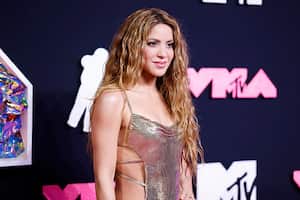 NEWARK, NEW JERSEY - SEPTEMBER 12: Shakira attends the 2023 MTV Video Music Awards at Prudential Center on September 12, 2023 in Newark, New Jersey. (Photo by Jason Kempin/Getty Images for MTV)