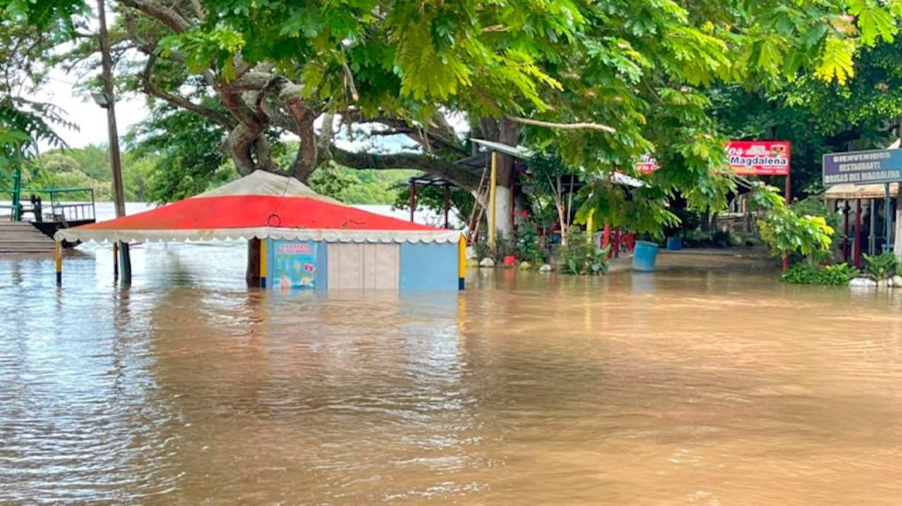 En Honda, Tolima, están en emergencia debido al aumento en el caudal del río Magdalena a causa de la ola invernal.