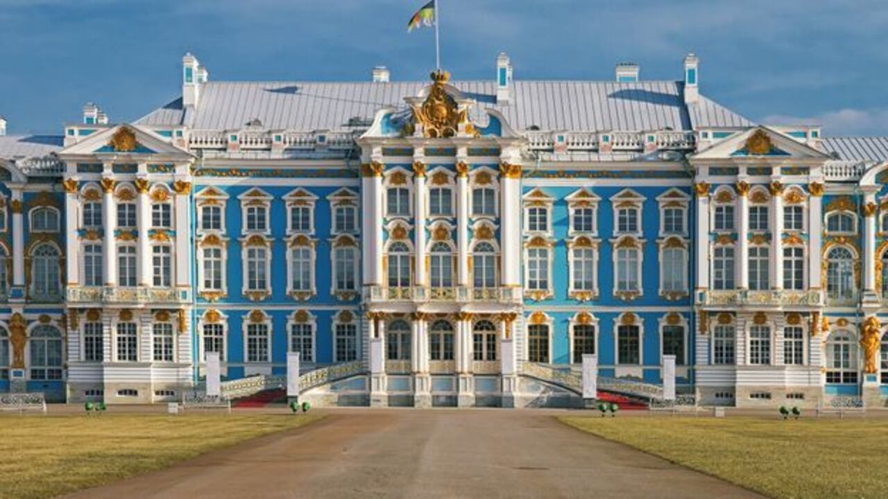 La sala fue colocada en el Palacio de Catalina la Grande en San Petersburgo. Foto: Getty Images via BBC Mundo