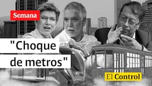 El Control a Claudia López, Gustavo Petro y a un "choque de metros"