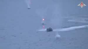 Rusia aseguró que Ucrania atacó con drones su base naval en el mar Negro. (Imagen de referencia, no corresponde al caso en mención).