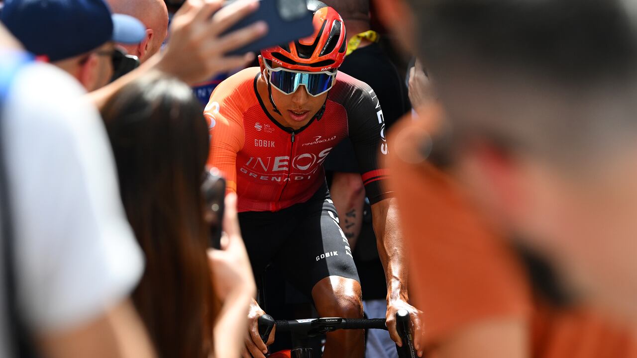 FIRENZE, ITALY - JUNE 29: Egan Bernal of Colombia and Team INEOS Grenadiers prior to the 111th Tour de France 2024, Stage 1 a 206km stage from Firenze to Rimini / #UCIWT / on June 29, 2024 in Firenze, Italy. (Photo by Dario Belingheri/Getty Images)