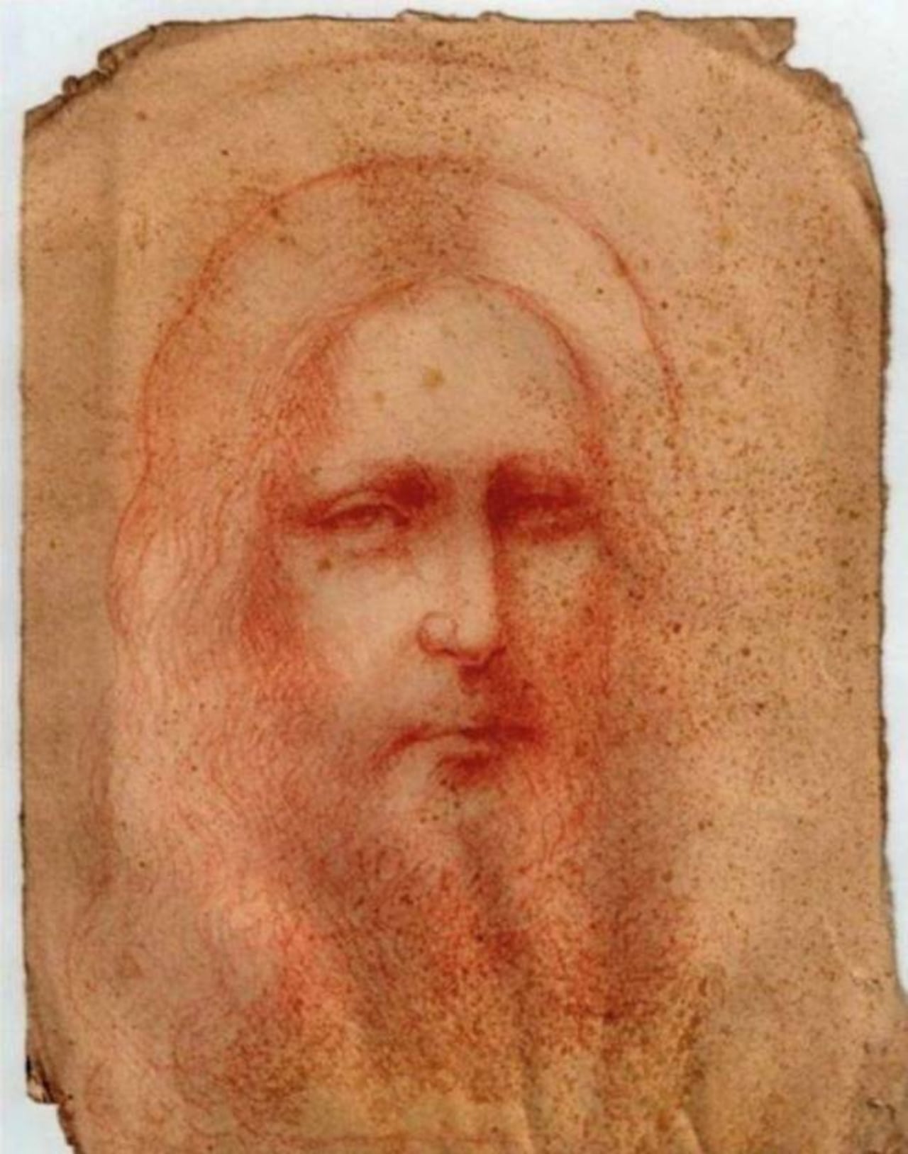 Rostro Cristo Da Vinci
