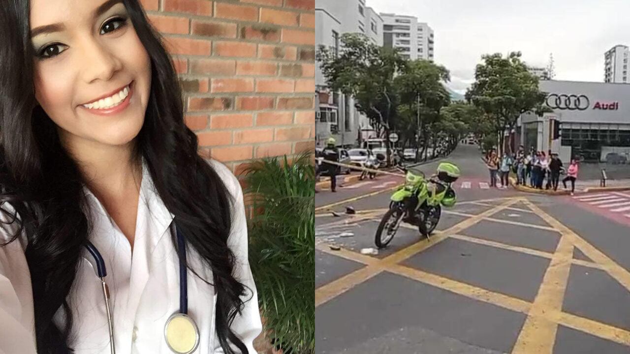 Trágico accidente de tránsito en Bucaramanga deja a una universitaria muerta.